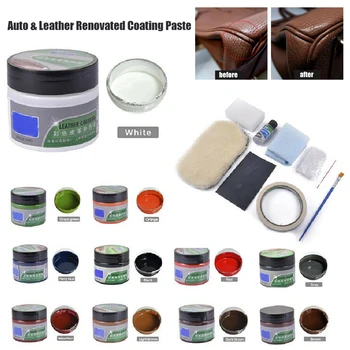 

Newly Auto Leather Renovated Coating Paste Maintenance Agent with 8 Related Tools VA88