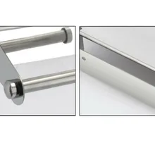 Держатель для туалетной бумаги из нержавеющей стали, настенный держатель для туалетной бумаги