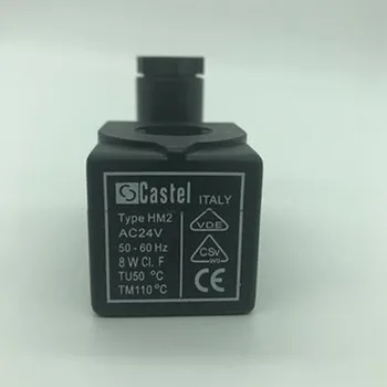

Solenoid Valve Coil 380/9100/RA6 Type HM2 AC220V/110V/380V AC24V DC24V Inner Diameter 11mm Height 35mm