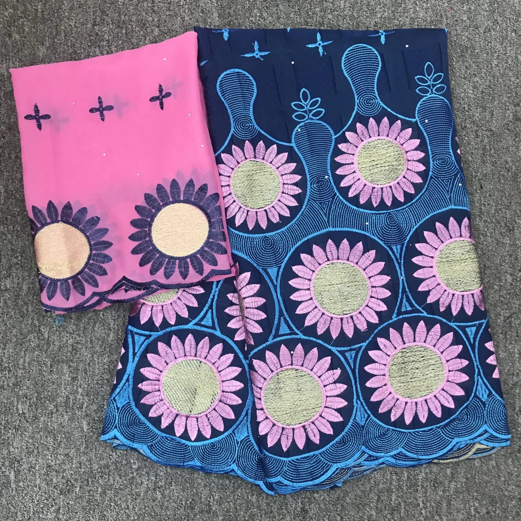 Мягкие кружевные ткани в Дубае высокое качество кружева хлопок швейцарская вуаль кружева в швейцарском нигерийском кружева 5+ 2 ярдов