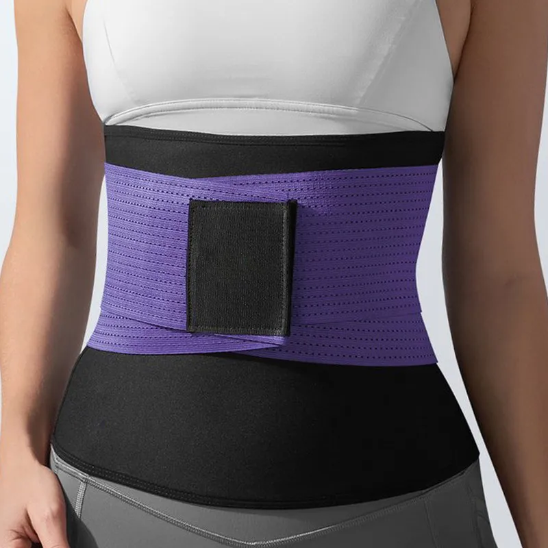 

2020 Adjustable Waist Trimmer Belt Sweat Wrap Tummy Stomach Weight Loss Fat Slimming Exercise Belly Body Beauty Waist Support