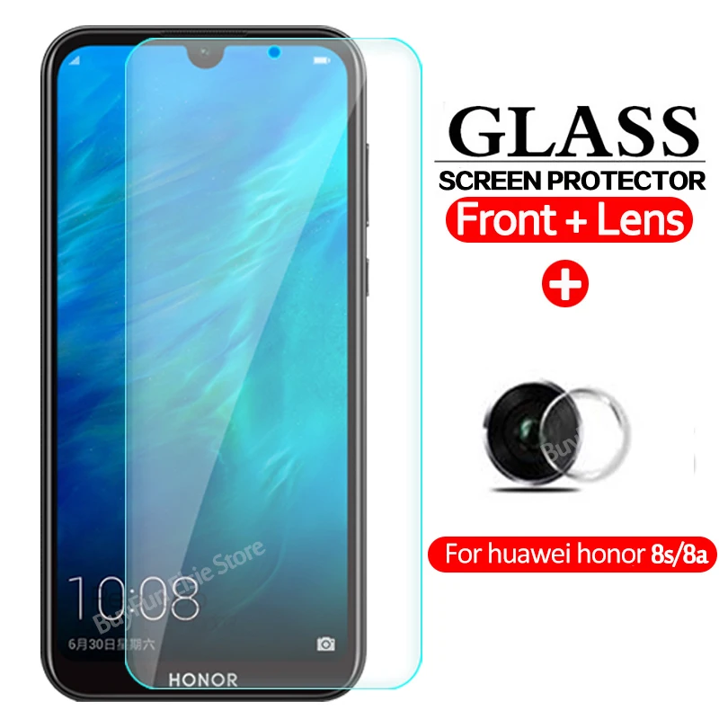 Защитное стекло для Huawei Honor 8s 2 в 1 защитная пленка экрана 9H Защитная 8a Pro |