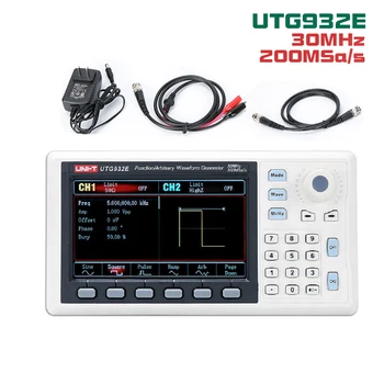 

UNI-T 200MS/s 30MHz Function Signal Generator Dual Channel Output Signal Generator Adjustable 14bits Frequency Amplitude