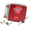 Wholesale High Quality Cheap Custom Logo 30x30 25 33 cm 40 cm Portable Reusable Corrugated Delivery Pizza Box 4