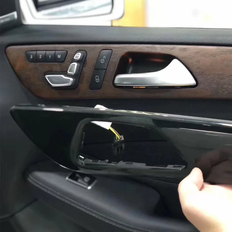 Для Mercedes GLE GLS class W292 W166 X166 door GLE400 GLE63 Дверная панель светодиодный светильник