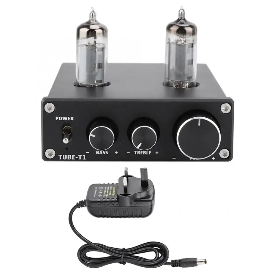 TUBE-T1 электронный клапан трубка HIFI аудио предусилитель стерео желчный предусилитель декодер эффекторный предусилитель - Цвет: C