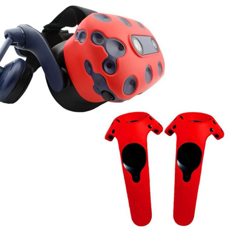 Для htc VIVE PRO VR силиконовый чехол, гарнитура виртуальной реальности, контроллер, ручка, чехол, оболочка для htc Vive Pro VR, очки
