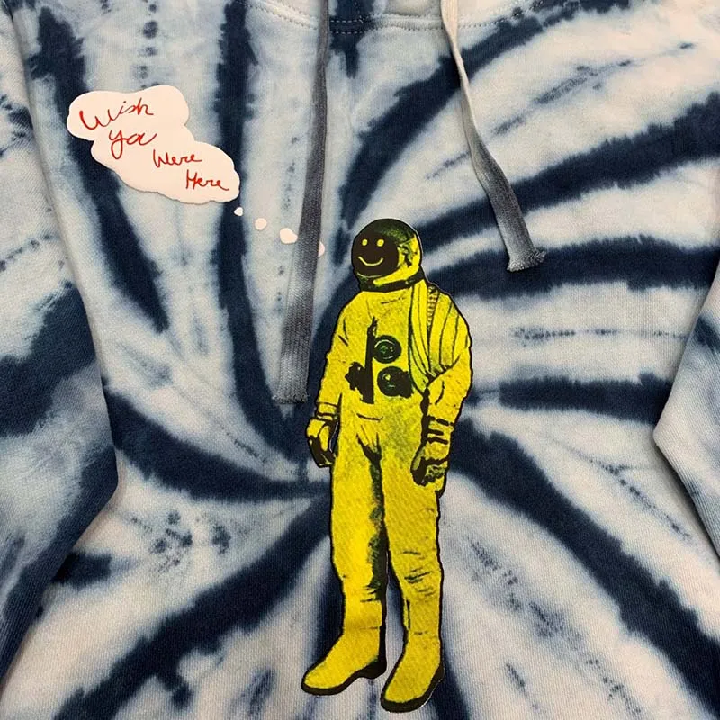 Трэвиса Скотта Astroworld Tie Die Мужская толстовка 3D принт пенопластовые буквы странные вещи Толстовка уличная Harajuku Xxxtentacion