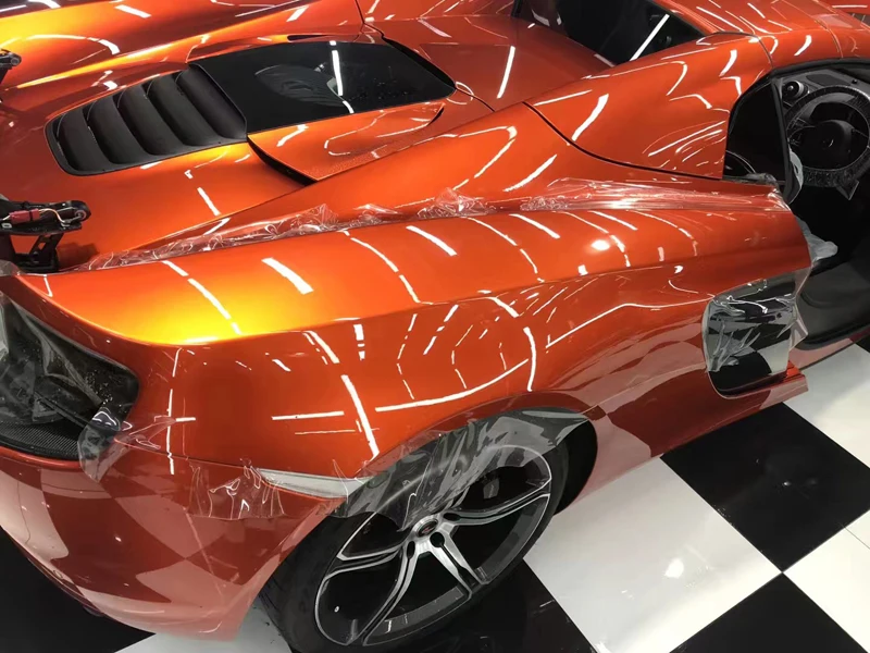 50x500cm Transparent 3 Layers Bumper Hood Paint Protection Film Vinyl