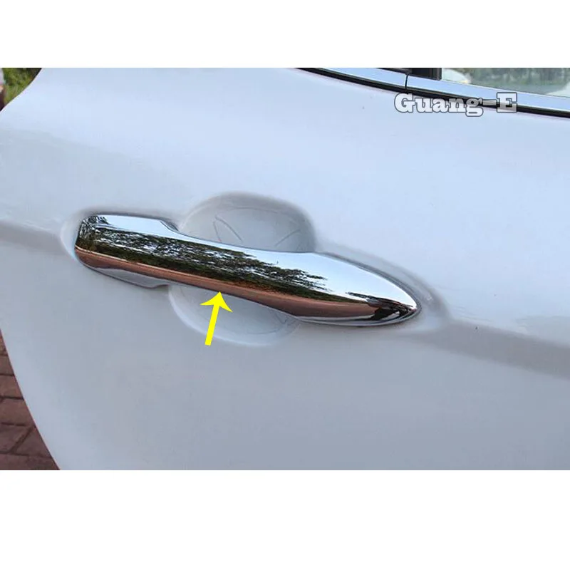Для Toyota New Camry XV70 автомобильный Стайлинг защитная рамка из палочек лампа отделка дверная ручка подлокотник 4 шт