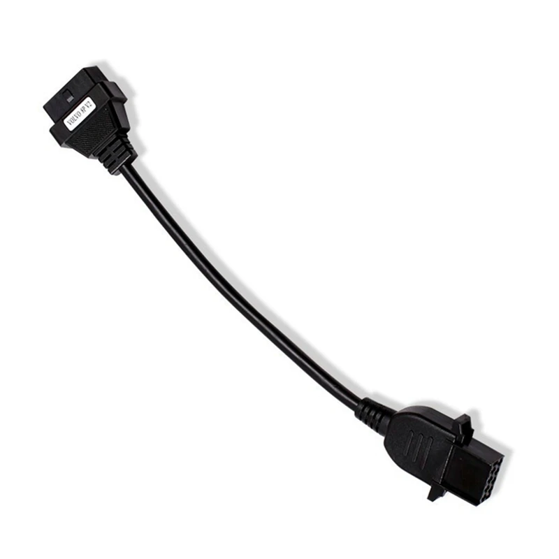 Подходит для Volvo 8Pin к OBD2 16Pin женский кабель для VOLVO большегрузный автомобиль диагностический разъем OBD2 кабель-адаптер для Volvo 8Pin