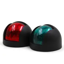 Морской/лодка/яхта 2-Nautical Mile светодиодный двухцветный навигационный фонарь/красный и зеленый светодиодный свет