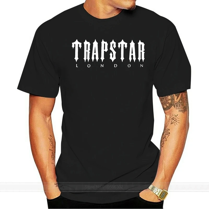 Camiseta de Trapstar londinense para hombre y mujer, S-5XL de moda, camiseta de marca de algodón, limitada, nueva