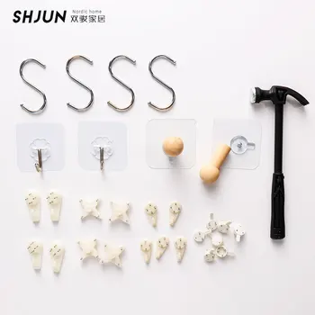

Hanging Photo Wall Clip Hanging of Screwless INS Wall Hanging Wall Decorative Hook Wall Studs Strong Hole Punched