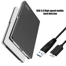 USB 3,0 высокоскоростной 2,5 дюймовый SATA SSD Мобильный Корпус жесткого диска чехол для ПК
