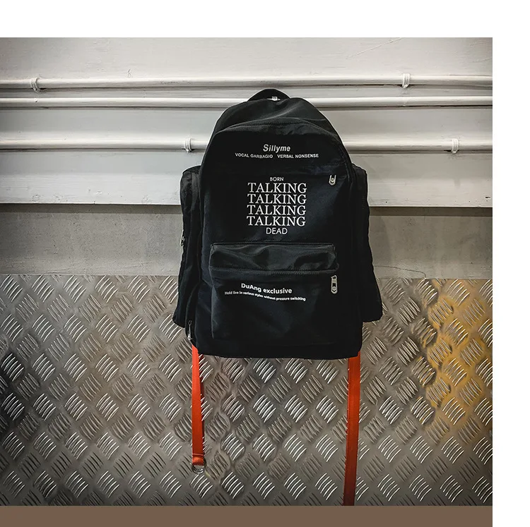 Женский рюкзак, школьные сумки, рюкзак Mochilas, для девочек-подростков, в консервативном стиле, с мини-буквами