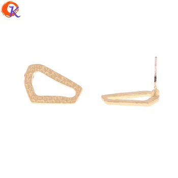

Cordial Design 100Pcs 18*12MM Jewelry Making/Earring Stud/Matte Gold/Irregular Shape/Hand Made/DIY Accessories/Earring Findings