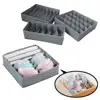 Bamboo Charcoal Non-Woven Underwear Storage Box, Foldable And Removable Underwear Storage Boxs, Drawer Socks Underwear Organizer ► Photo 2/6