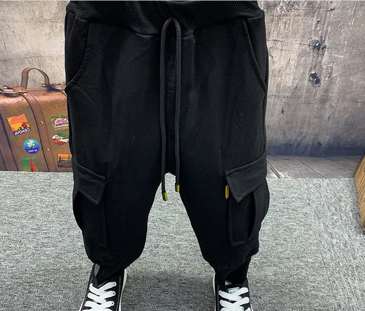 pants Комплекты для мальчиков 2, 3, 4, 5, 6 лет, утепленная джинсовая куртка+ черная Вельветовая рубашка с длинными рукавами, повседневные штаны, детский спортивный костюм, детский спортивный костюм - Цвет: pants