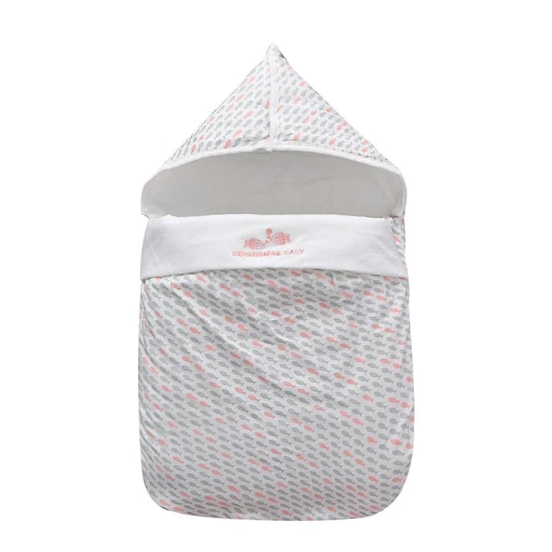 Autumn Envelope for Newborn Baby Sleeping Bags Winter Warm Infant Stroller Sleep Sack Cable Knitted Toddler Outdoor Swaddle Wrap