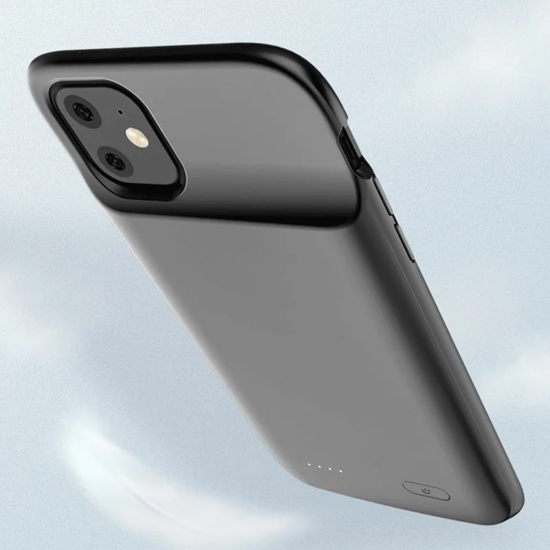 Для iPhone 11 Pro Max, чехол для зарядного устройства, ТПУ, мягкий силиконовый внешний аккумулятор, запасное зарядное устройство, чехол для iPhone 11, чехол для аккумулятора