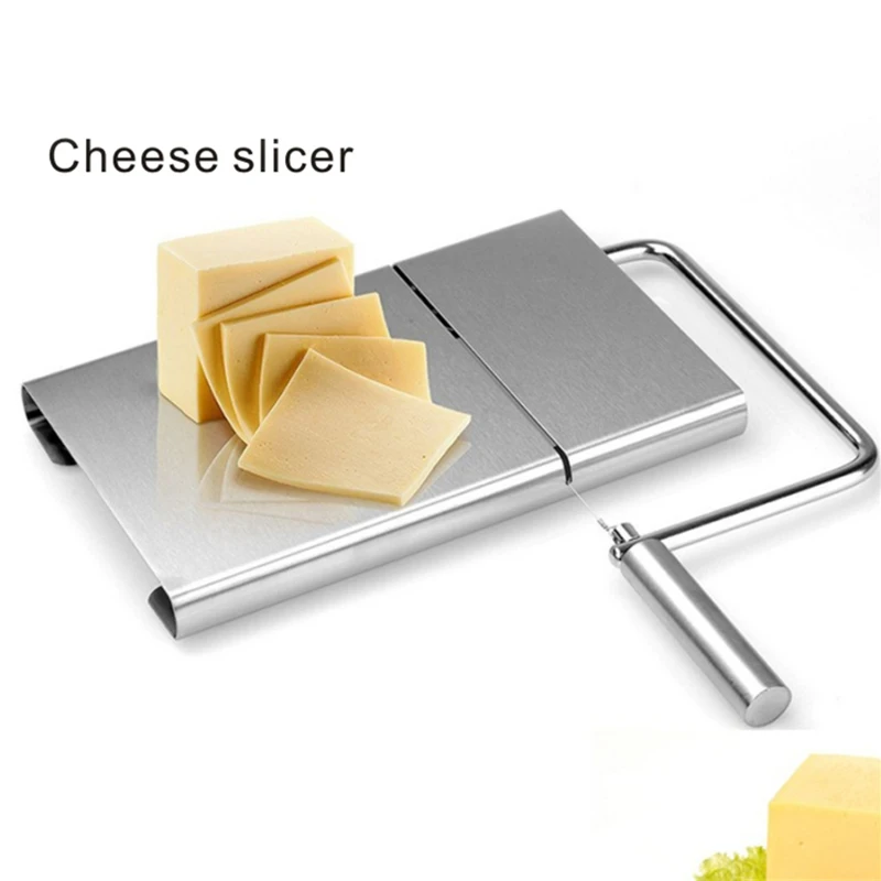 Cheese Slicer Butter Stainless Steel Sarah Cutting Board Butter Cutter  Knife Baking Cooking Kitchen Cheese Convenience Tools - AliExpress