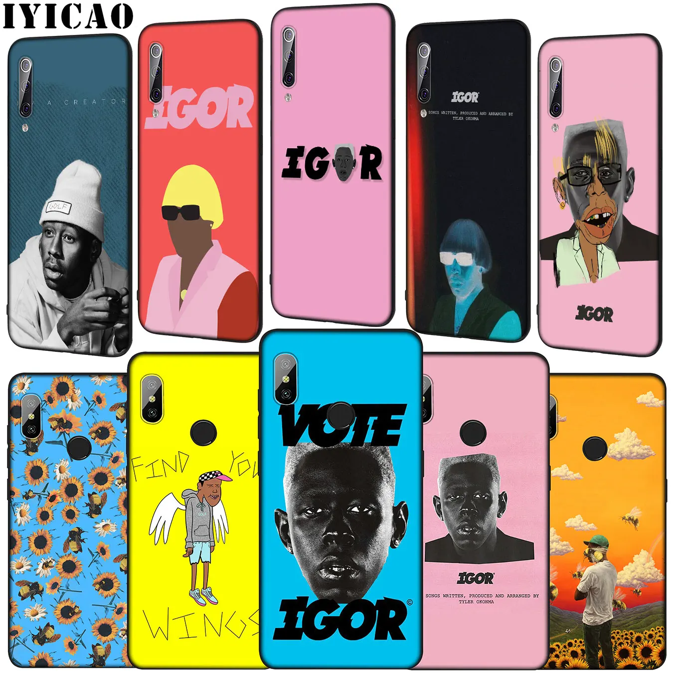 Tyler the creator igor pop Soft Phone Case for Xiaomi Mi 10 9 9T A3 Pro CC9 CC9E 8 SE A2 Lite A1 6 pocophone f1 Mi9 |