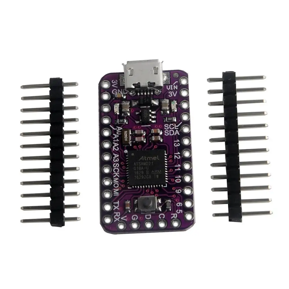 1/2/5 шт GY-SAMD21 мини Пробойный Сенсор для Arduino IDE/SATA Wi-Fi Atmel ATSAMD21G18 32-битный ARM Cortex-M0 - Комплект: 1pcs