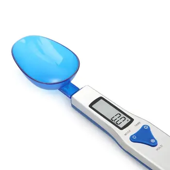 

Digital Kitchen Spoon Scale Accurate Electronic Measuring LCD Screen 500g/0.1g 3 Detachable Heads Food Baking Tool G8TC