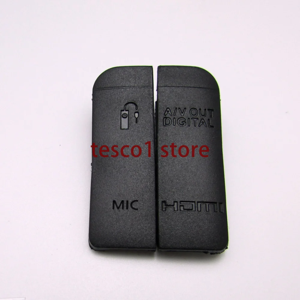 USB резиновая крышка интерфейс микрофона пыли видео HDMI AV OUT двери Крышка для Canon EOS