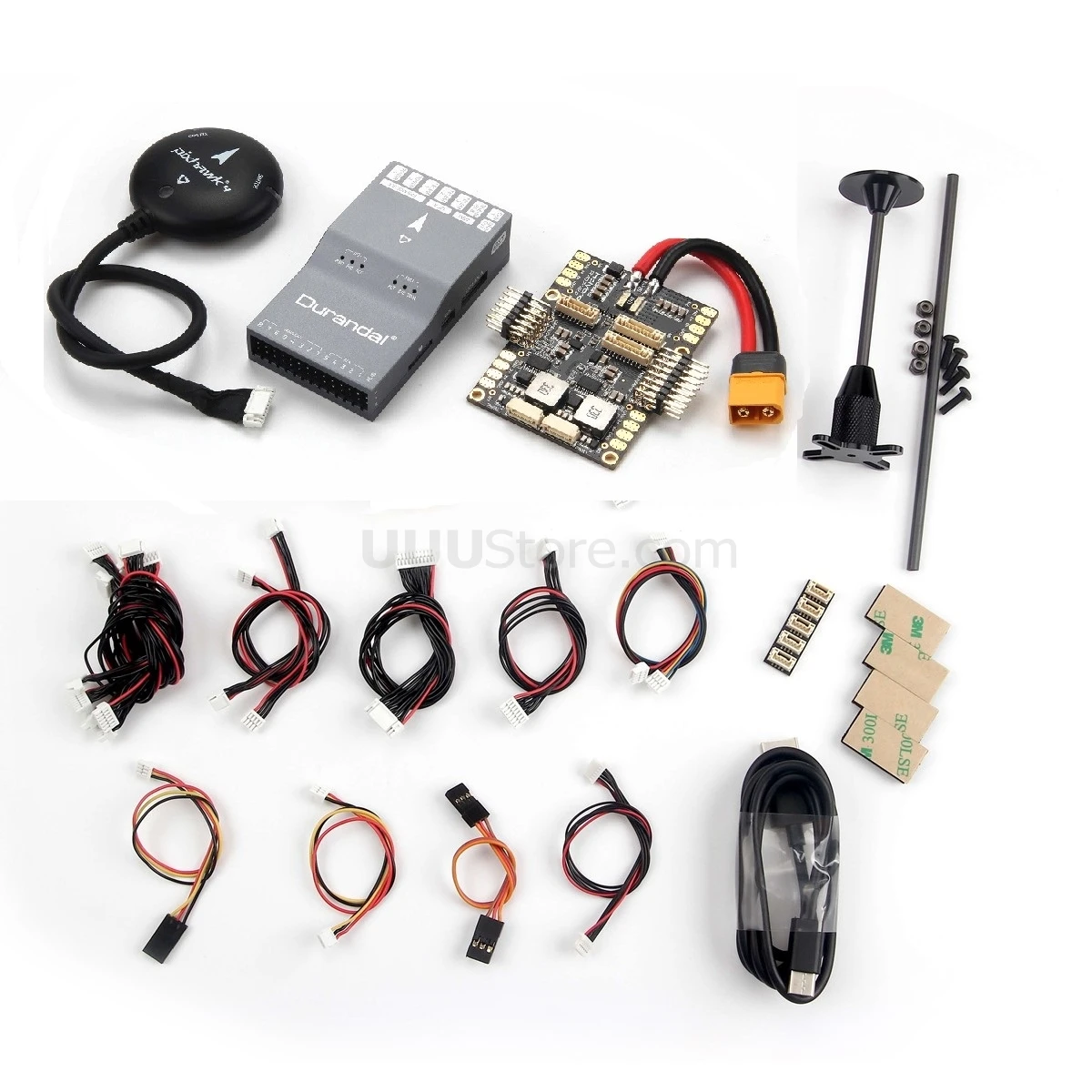 PM07 H7 with GPS Holybro Durandal H7 Pixhawk4 PX4 Контроллер полета с открытым исходным кодом FC для 4-осевого по нескольким осям игрушка с дистанционным управлением Дрон с камерой многороторного вертолета - Цвет: PM07 H7 with GPS