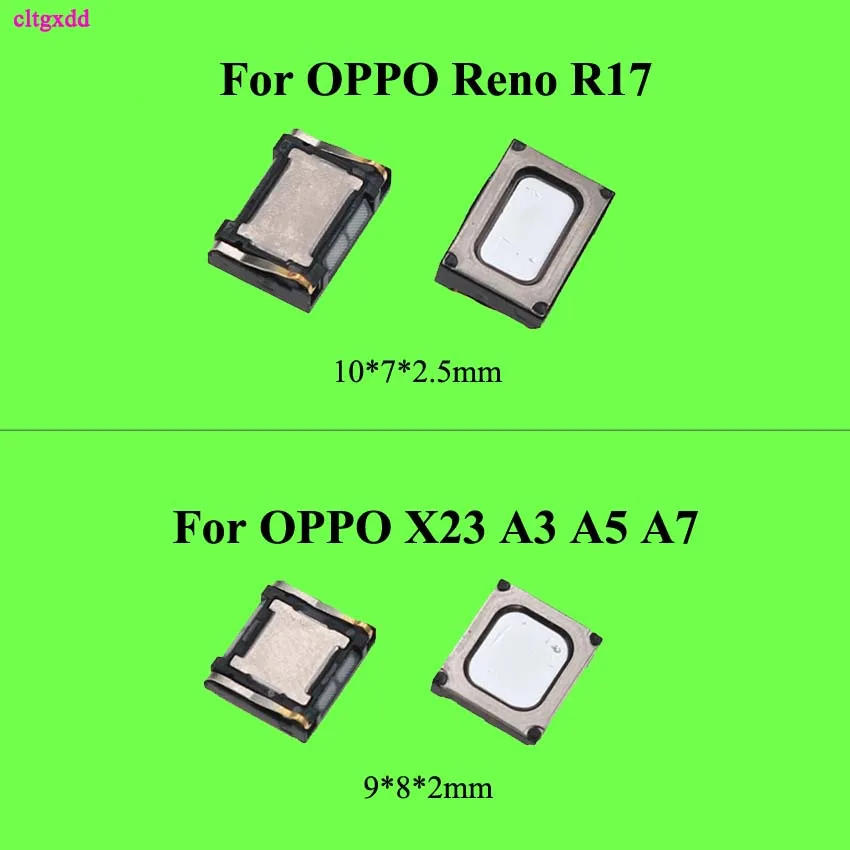 

cltgxdd 5 PCS Earpiece Earphone Top Speaker Sound Receiver Connector For OPPO X23 A1 A3 A5 A7 Reno R17
