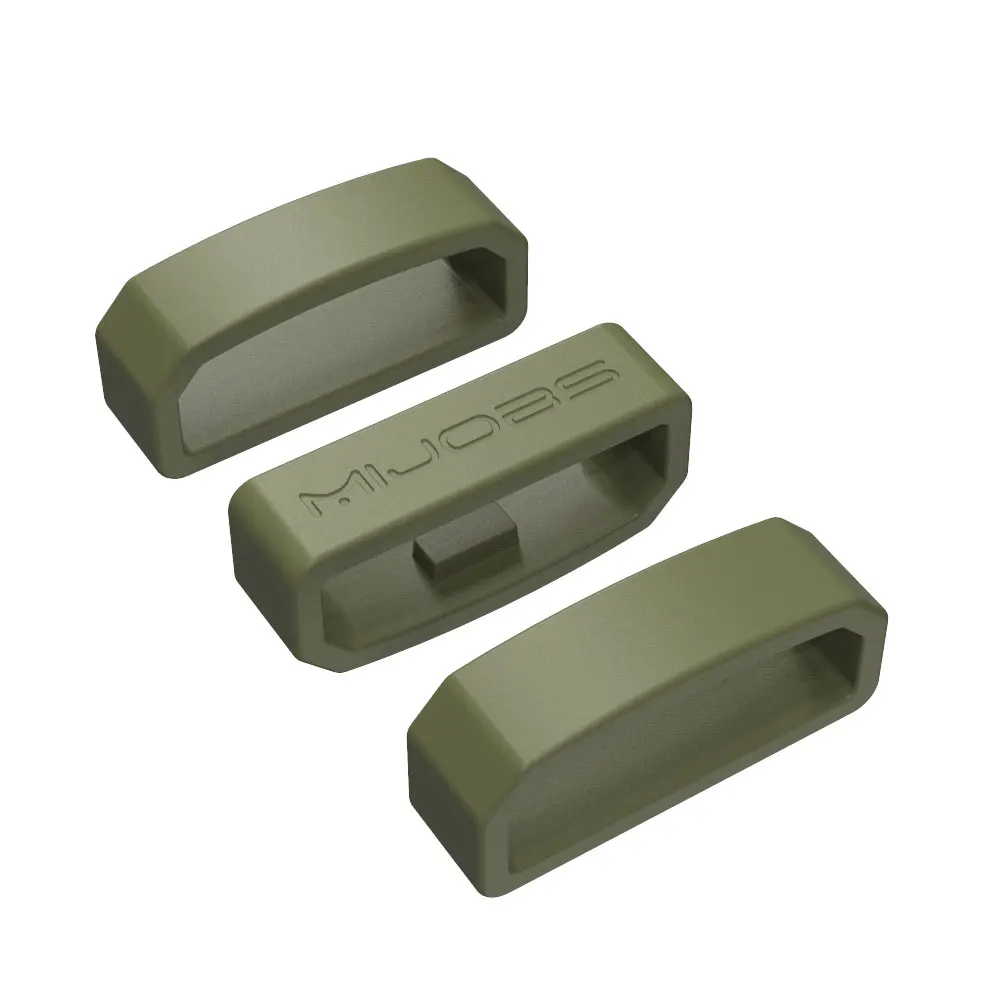 Set of 3 Rubber Retaining Rings for Fitness Tracker Wristbands