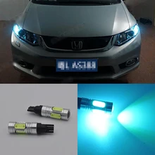 T10 2x проектор Ice Blue Светодиодный парковки светильник лампы для Honda civic 2003 04 05 06 07 08 09, 10, 11, 12, 13 лет