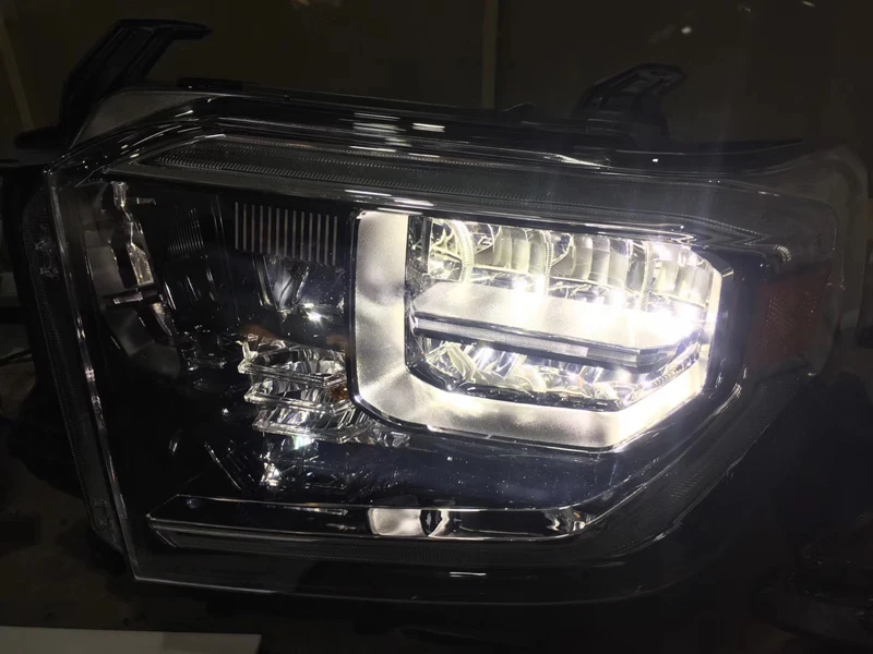 Автомобильные фары для Toyota Tundra Головной фонарь- передний полный светодиодный