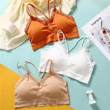 Женский топ без косточек, женское нижнее белье, кружевные топы без косточек, женское сексуальное нижнее белье со съемной подкладкой