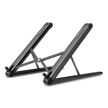 

Foldable Aluminum Alloy Computer Riser Support Tablet Rack Ergonomic Laptops Stand High Quality Metal Notebook Holder