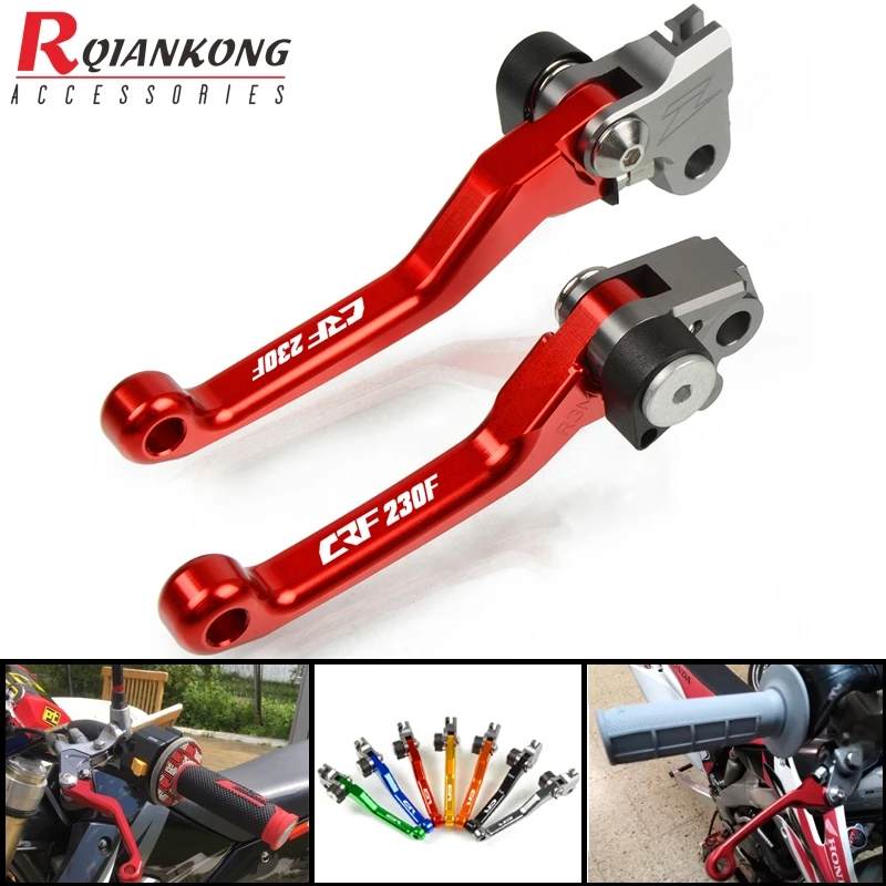 

Motorcycle Dirt Bike Brake Clutch Levers Pivot Foldable handle levers FOR HONDA CRF 230F 2003-2018 2017 2016 2015 2014 2013 2012
