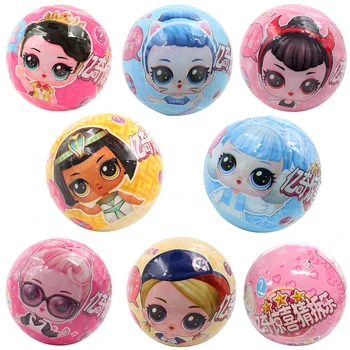 

Genuine New Eaki Original Generate surprise doll Children Puzzles Toy Kids Funny DIY Toy Princess Doll Multi Models Girls Toys