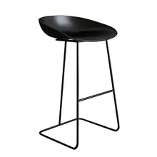 Скандинавский бар простой бытовой стенд отдыха спинки два вида высоты сидения и различные цвета