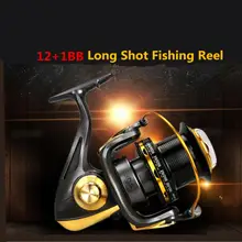 10000 серия 12+ 1 Шариковые подшипники 4,6: 1 Катушка для отжима троллинга, длинная Литая Катушка для соленой воды для серфинга, спиннинговая Большая Морская Рыболовная катушка