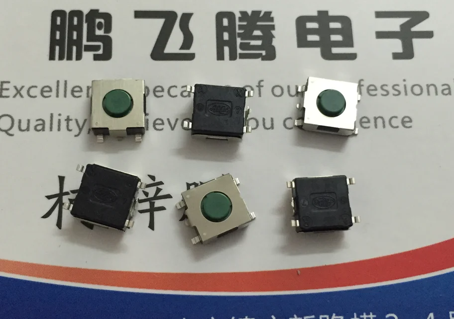Japan SKHMQLE010 touch switch 6*6*3.1 chip 5-pin notebook key micro switch 10PCS/lot