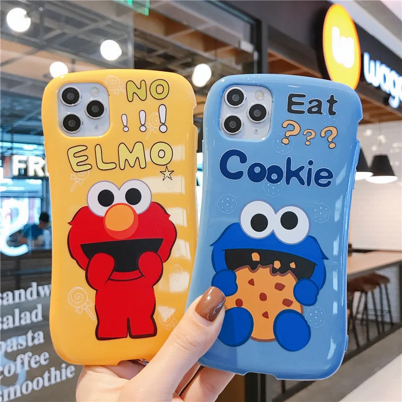 

Cartoon Cute Senior Couple Phone Case for iPhone 8 7 S Plus Funda Coque for iPhone 11 Pro XS Max XR X Phone Case