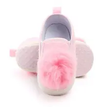 Одежда для маленьких девочек детская обувь, новорожденные ребенка на мягкой подошве для младенцев противоскользящие коляска кроссовки