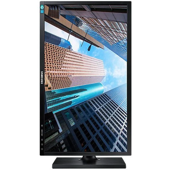 Монитор Samsung 24" S24E650DW черный PLS LED 16:10 DVI DisplayPort Mat HAS Pivot 250cd USB