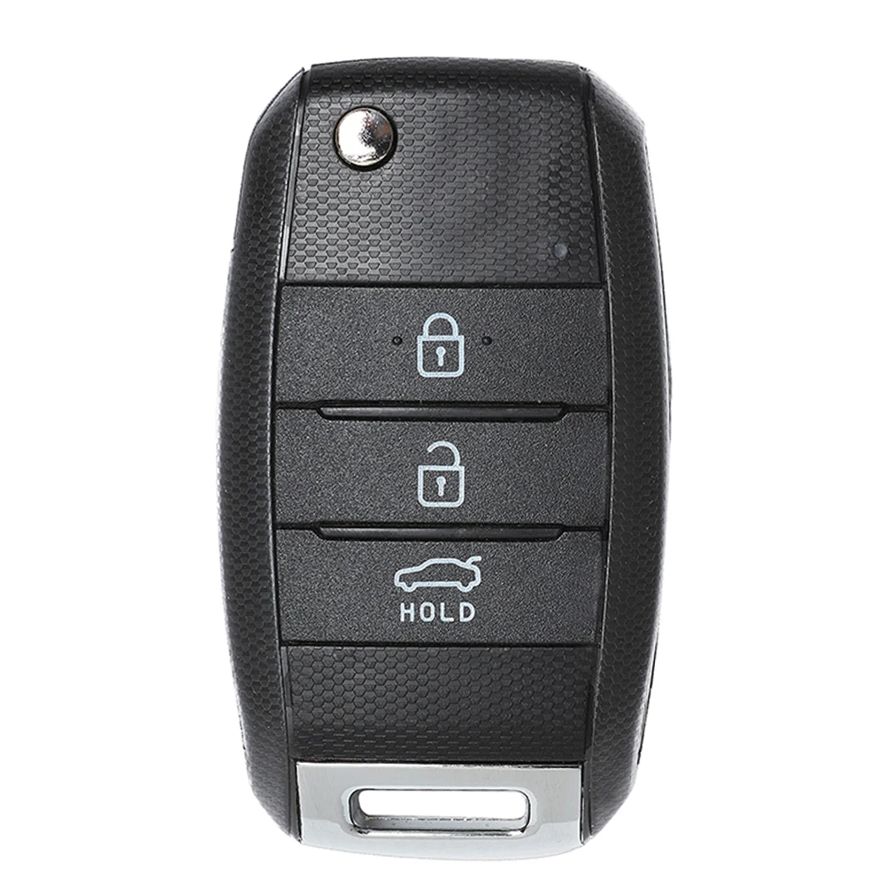 Keyecu для Kia K3 Форте 2013 Замена удаленное Управление, автомобильные аксессуары, брелок 3 кнопки 433 МГц 4D70 чип