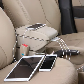 

One Key Rise and Fall Case for A3 Opel Astra Walking Box Lengthened USB LED Power Multifunctional Automobile Armrest Box