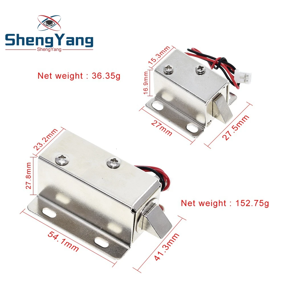DC12V 0.35A 0.6A маленький электромагнитный замок шкафчики для хранения электронный замок мини Электрический Болт замок ящика файл шкаф замок