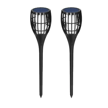 

2 Pack Solar Torch Lights,Flickering Flames Lights Outdoor Decoration Lighting for Yard Patio Driveway Auto On/Off