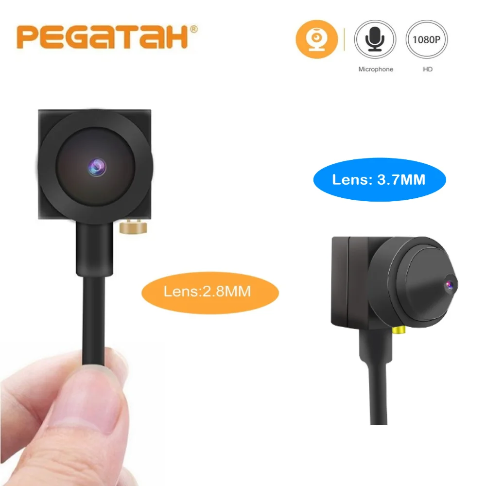 1080P 720P super Mini AHD TVI Camera 2MP 0.01 lux Sony 322 chip lens and Audio Security CCTV microphon Coaxial control | Безопасность и